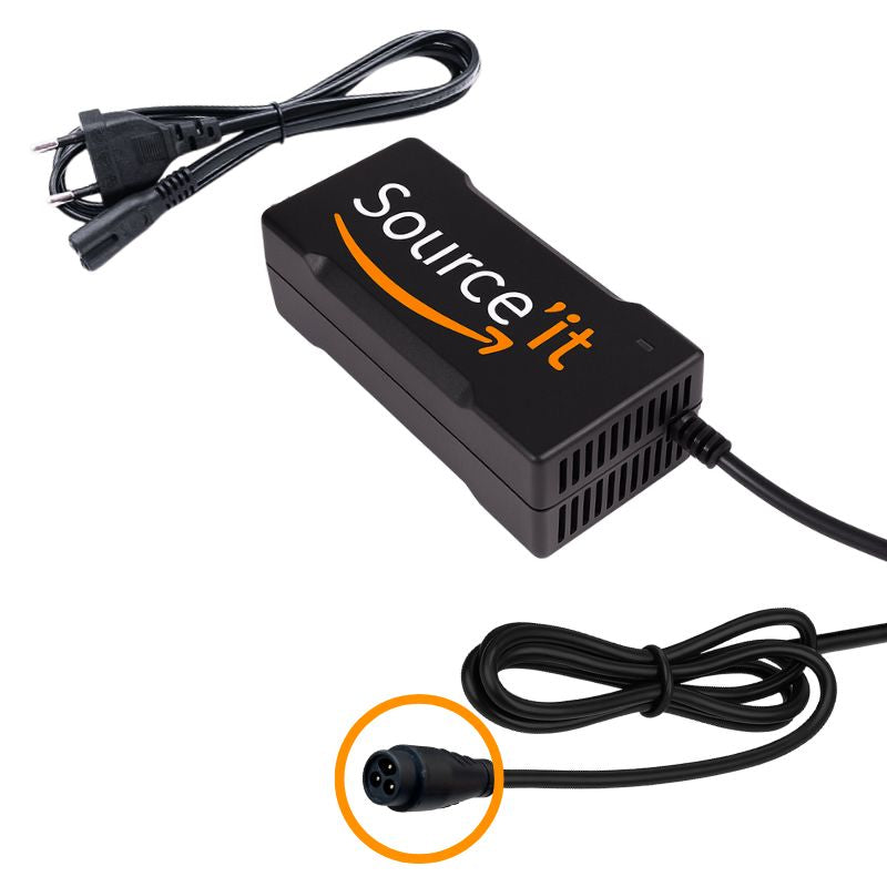Chargeur Rapide 36V-42V 4A pour Dualtron Togo LP16 - Source'IT