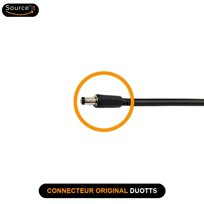 Chargeur Vélo Électrique DUOTTS C29 2A - Connecteur original DUOTTS - Source'IT