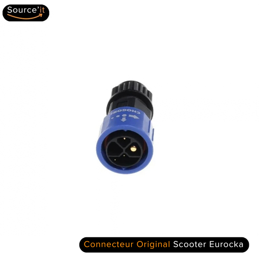 Conector original Scooter Eurocka SlidE para cargador 5A - Source'IT
