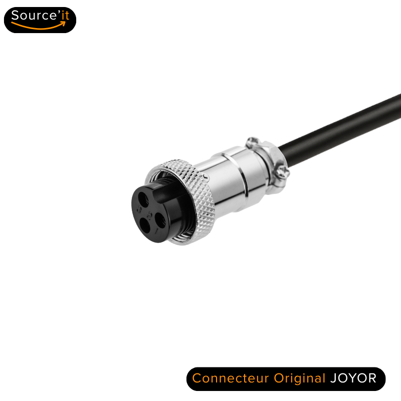 Connecteur de Chargeur Joyor T10 60V-67,2V 2A - Source'IT