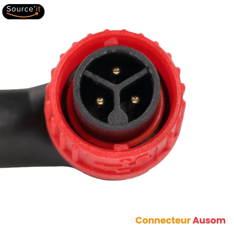 Connecteur de Chargeur Rapide Ausom DT2 PRO 52V - 58,8V 5A - Source'IT