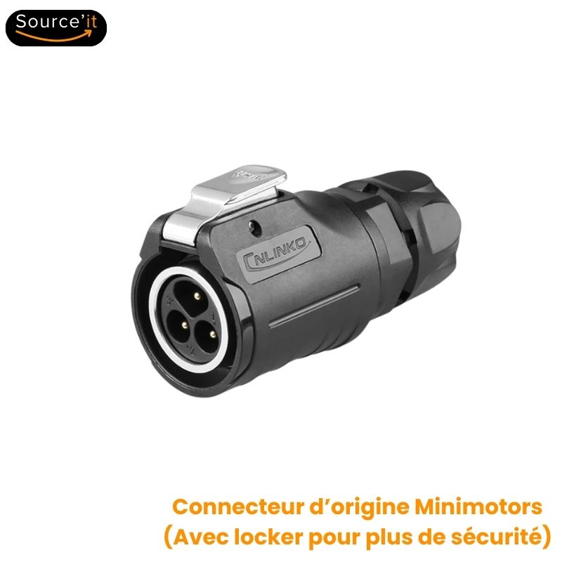 Connecteur de Chargeur Rapide Dualtron Sonic Alien 72V-84V 5A LP16 - Source'IT