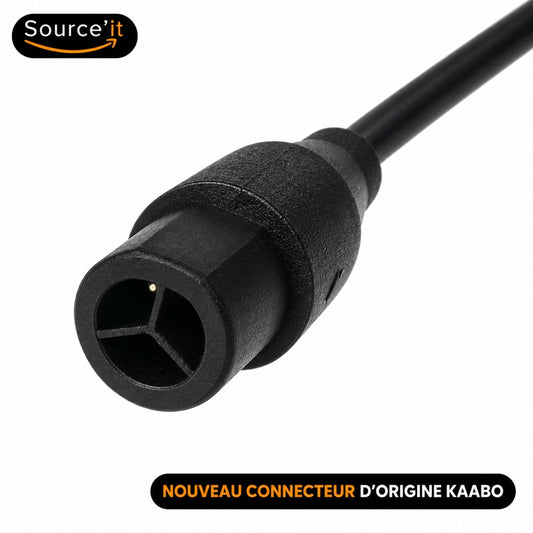 Nuevo conector original Kaabo para cargador Wolf King GT 72V 3A - Source'IT
