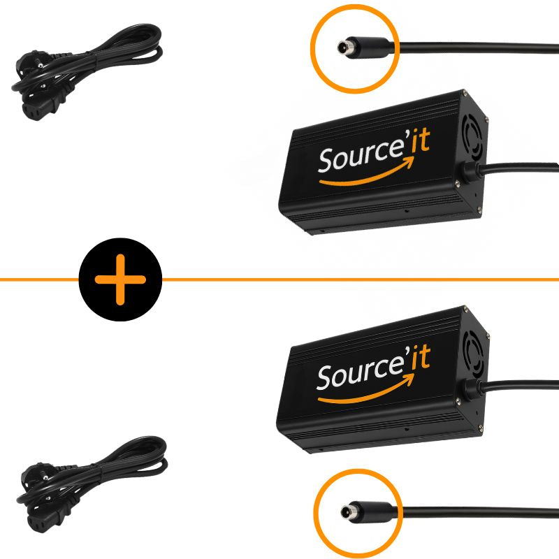 Pack Chargeur Ultra Rapide Kukirin G4 MAX 60V - 67,2V 10A - Source'IT