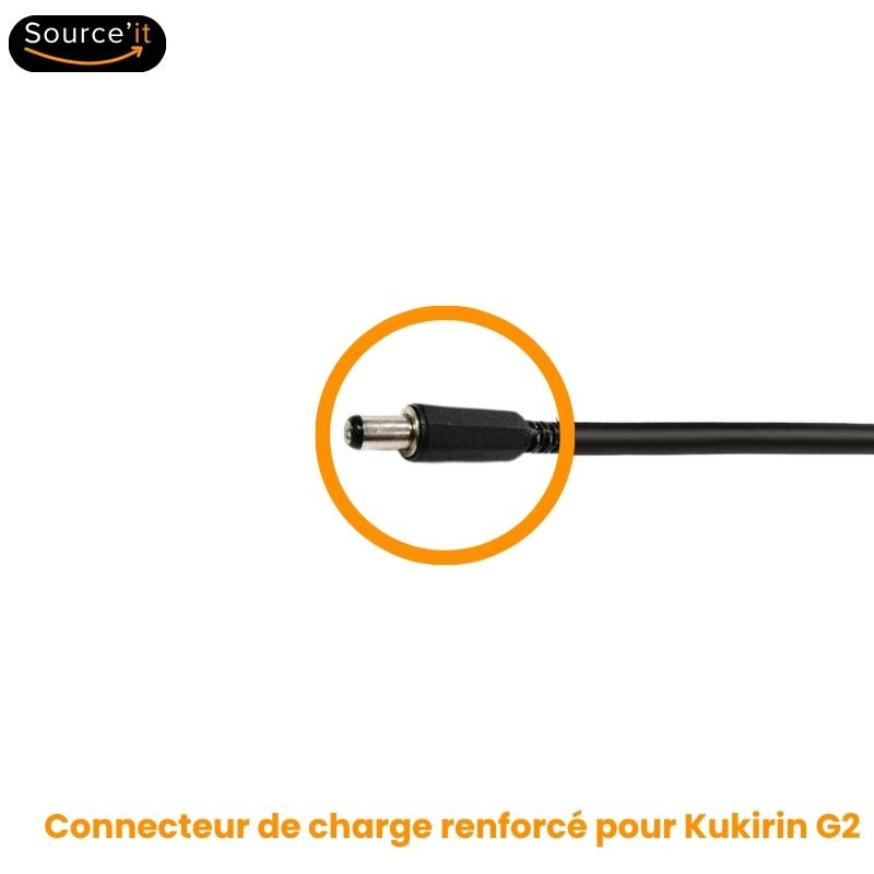Chargeur Vélo Électrique DUOTTS C29 Lite 2A - Connecteur original DUOTTS - Source'IT
