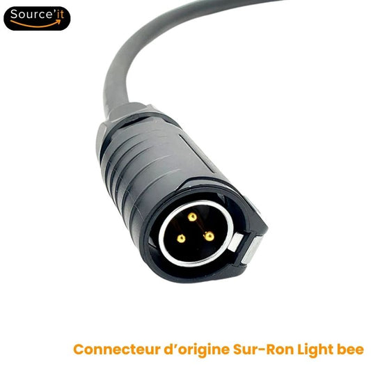Cargador de pocket Moto eléctrico en el reloj luz bee 60V 5A - Source-IT