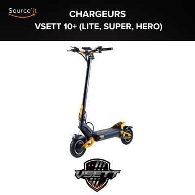 Vsett Chargeurs Vsett 10+ Lite - Super - Hero