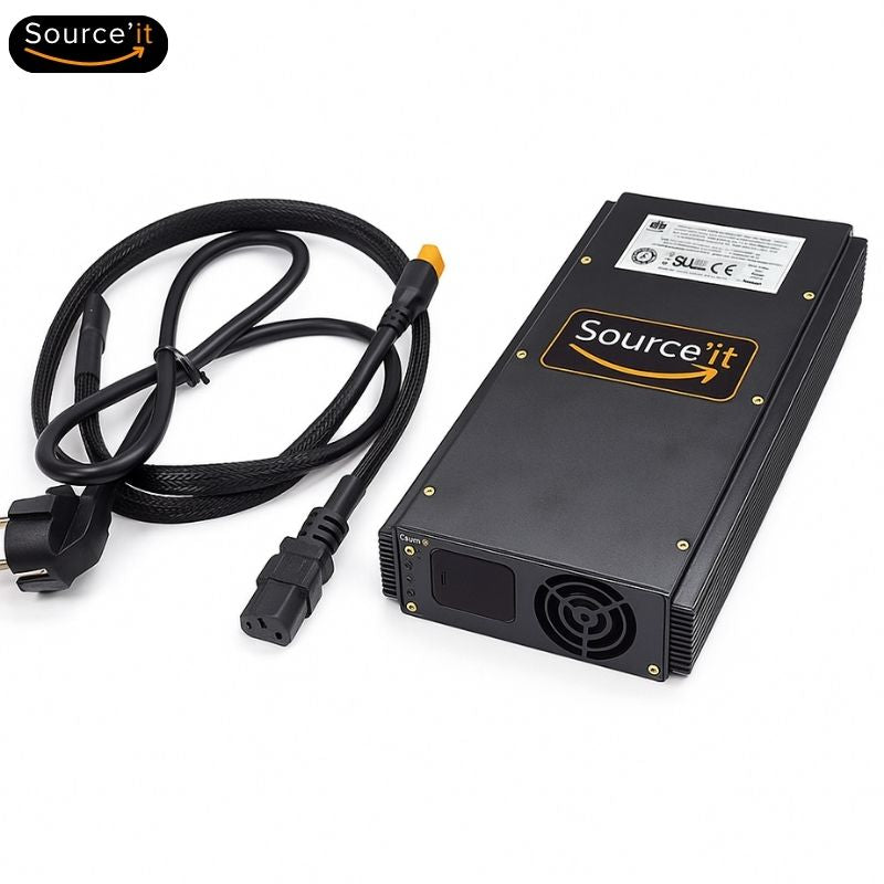 Chargeur GTK et Alimentation réglable 13S - 17S 0 à 50A - Source'IT 