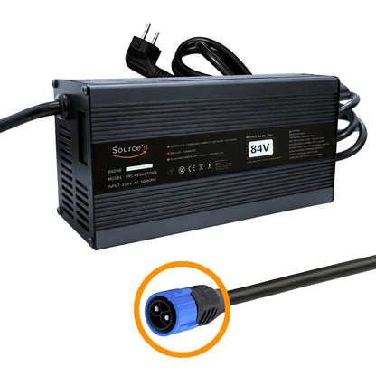 Chargeur Arctic Leopard XE PRO S 72V-84V 10A (Batterie d'origine) - Source'IT