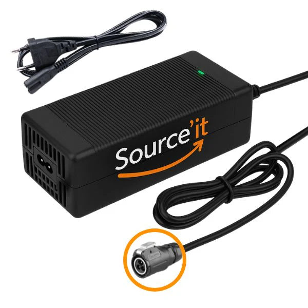 Chargeur Dualtron Mini 52V-58,8V 2A LP16 - Source'IT