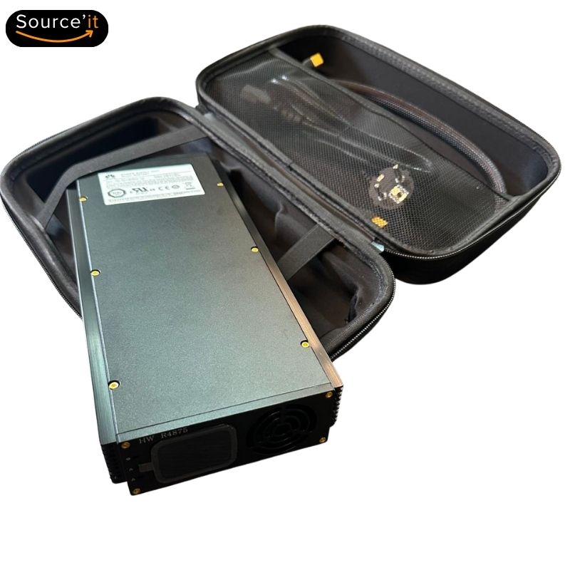 Chargeur GTK réglable 48V à 92.4V avec écran numérique  - Source'IT 