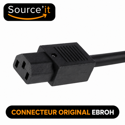 Connecteur original pour chargeur de moto électrique Ebroh Bravo GLE – Source’IT