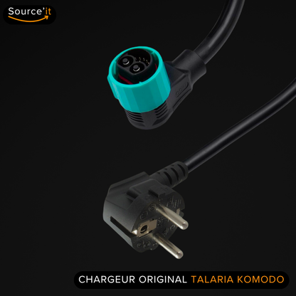 Chargeur Original Talaria KOMODO 97,4V-113.4V 15A (Batterie d'origine) - Source'IT