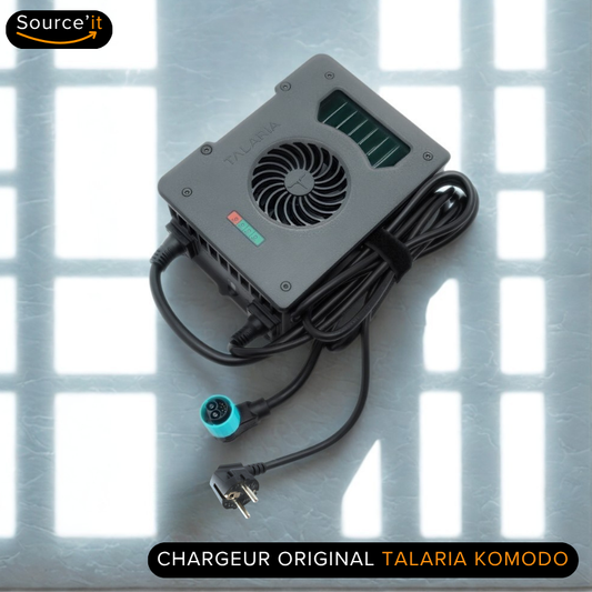 Chargeur Original Talaria KOMODO 97,4V-113.4V 15A (Batterie d'origine) - Source'IT