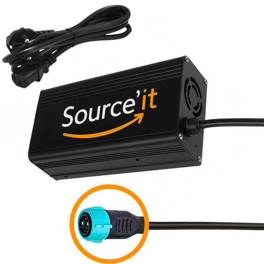 Chargeur Pocket Talaria TL5500 MX5 72V-84V 5A (Batterie d'origine) - Source'IT