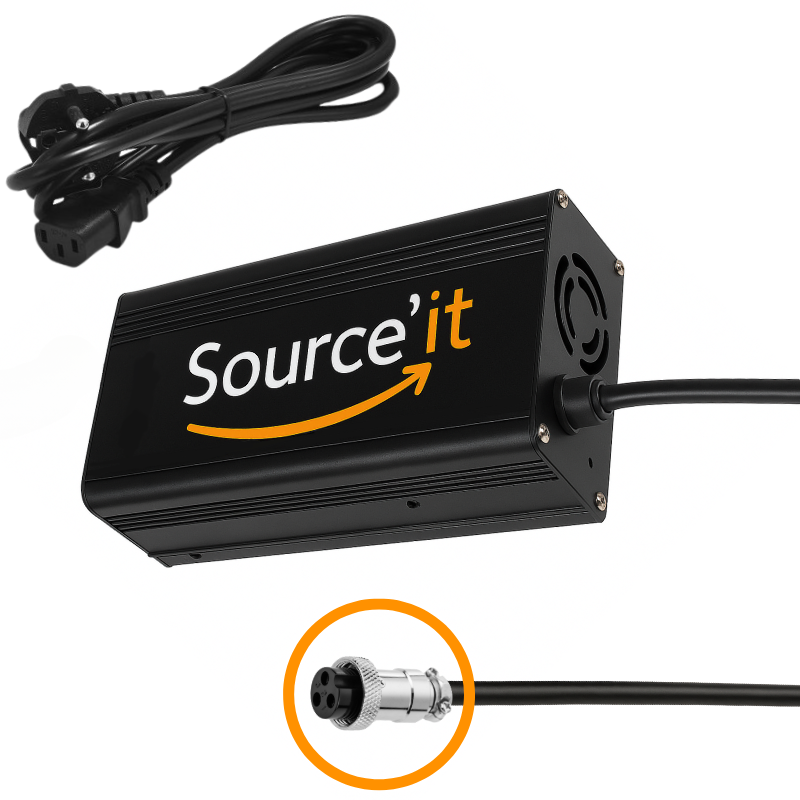 Chargeur RAPIDE Joyor S10-S et S10-S-Z 60V - 67,2V 5A - Source'IT