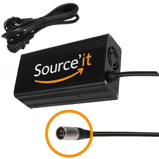 Chargeur Rapide CRZ IRON 5000W 60V-67,2V 5A - Source'IT