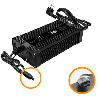 Chargeur Rapide Ninebot Segway GT3 PRO 72V-84V 5A - Source'IT