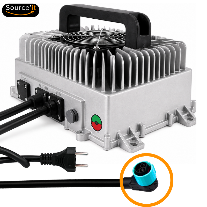 Chargeur Rapide Talaria KOMODO 97,2V - 113.4V 32A (Batterie d'origine) - Source'IT