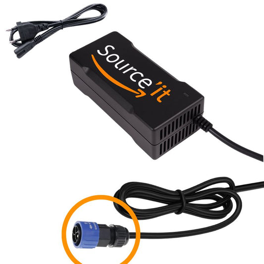 Chargeur Scooter électrique Wayscral E-Start 60V-67,2V 2A - Source'IT