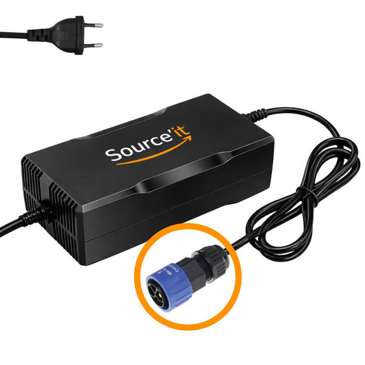 Chargeur Scooter électrique Wayscral E-Start 60V 3A - Source'IT