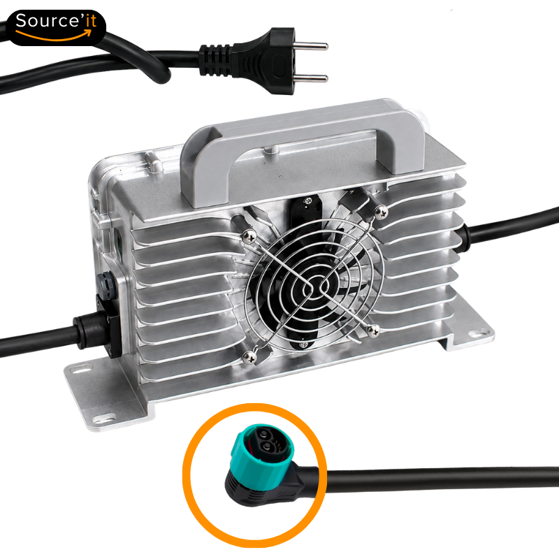 Chargeur Talaria KOMODO 97,4V - 113.4V 18A (Batterie d'origine) - Source'IT