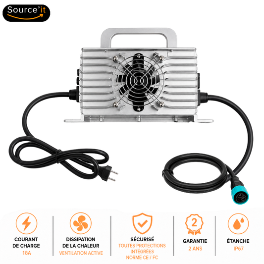 Cargador Talaria KOMODO 97,4V - 113.4V 18A (Batería original) - Source'IT