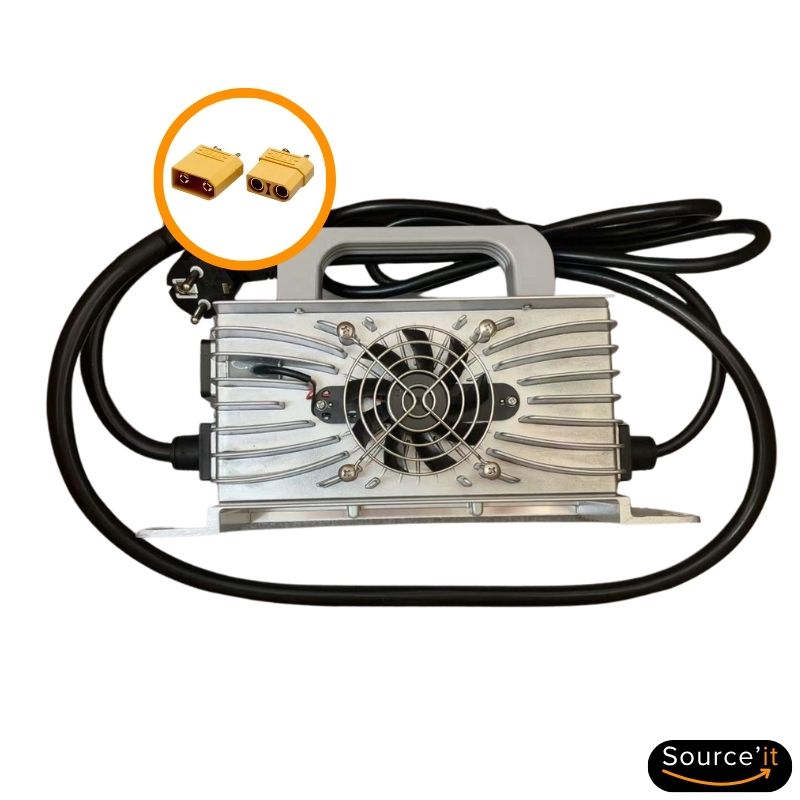 Chargeur Ultra Rapide Sur-Ron Light Bee CUSTOM 72V-84V 20A XT60 / XT90 - Source'IT