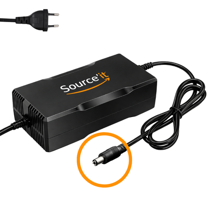 Chargeur Vélo Électrique DUOTTS C29-K 48V-54,6V 5A Ultra Rapide - Source'IT