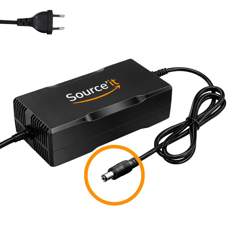 Chargeur Vélo Électrique DUOTTS S26 48V-54,6V 4A Rapide - Source'IT