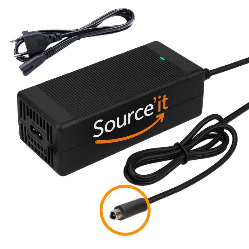Chargeur Vélo Électrique ENGWE Engine Pro 48V-54,6V 2A – Connecteur RCA 8 mm – Source’IT