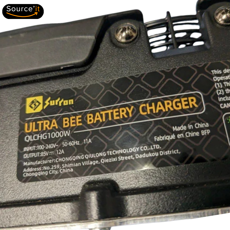 Chargeur original Sur-Ron Ultra Bee 85V 12A - Source'IT