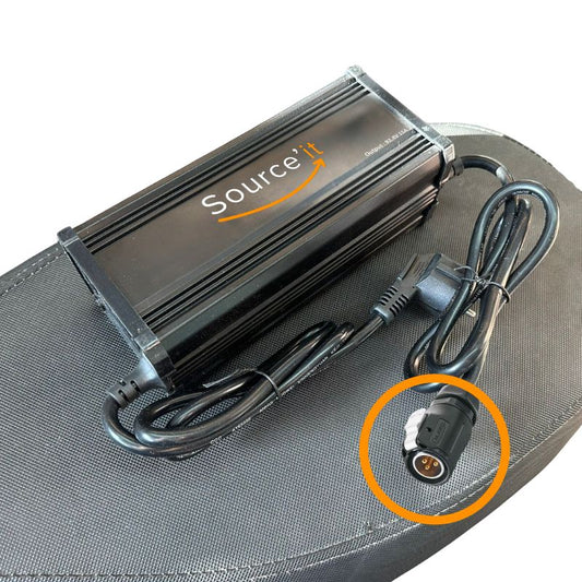 Chargeur pour batterie 80V 15A de Sur-Ron Light bee, Sur-Ron Ultra Bee et Talaria  - Source'IT