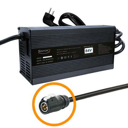 Chargeur réglable Sur-Ron Ultra bee 72V-84V 10A (Batterie d'origine) - Source'IT