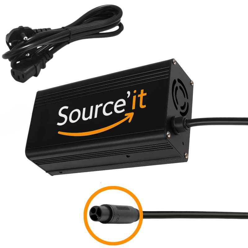 Chargeur rapide Kukirin G3 PRO Nouveau connecteur 3 broches - Source'IT