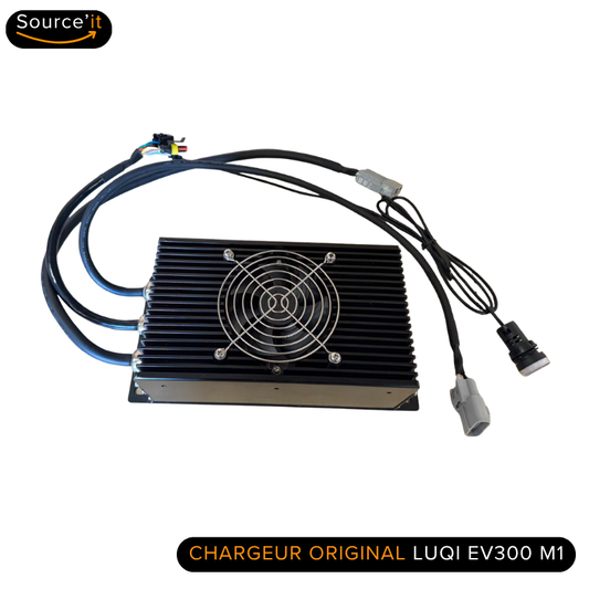 Chargeur voiture sans permis LUQI EV300 M1 72V-84V 25A - Source'IT
