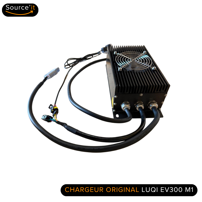 Chargeur voiture sans permis LUQI EV300 M1 72V-84V 25A - Source'IT