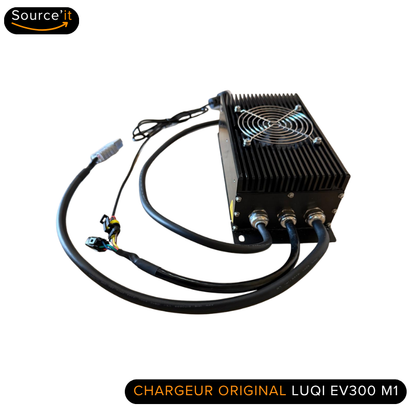 Chargeur voiture sans permis LUQI EV300 M1 72V-84V 25A - Source'IT