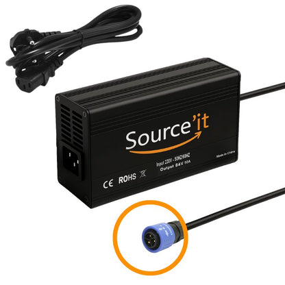 Chargeurs pour batterie custom 72V-84V 10A Talaria Sting - Source'IT