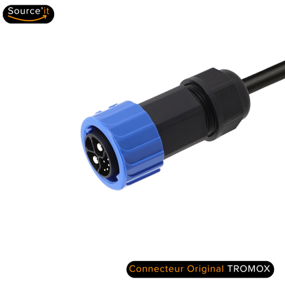 Connecteur original TROMOX UKKO S pour chargeur 10A - Source'IT