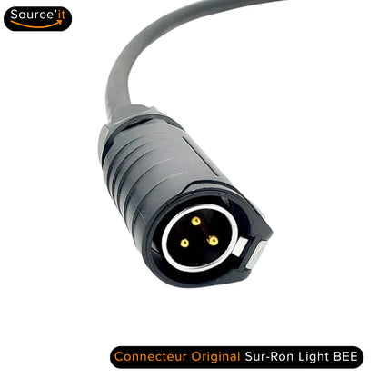 Connecteur de Chargeur Réglable Ultra Rapide Sur-Ron Light bee 60V-67.2V 20A (Batterie d'origine) - Source'IT