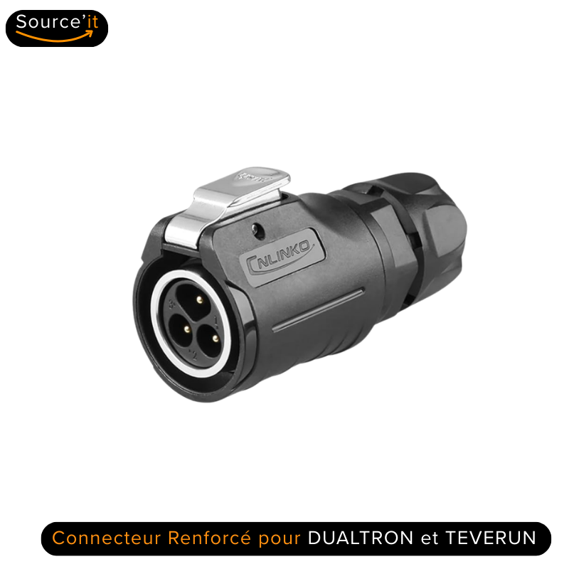 Connecteur de Chargeur Rapide Dualtron Storm LTD 84V - 95.4V 10A - Source'IT
