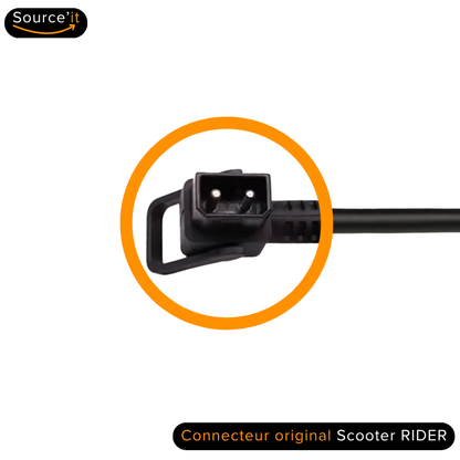 Connecteur de Chargeur Rapide Scooter électrique Rider 5000 72V-84V 10A - Source'IT