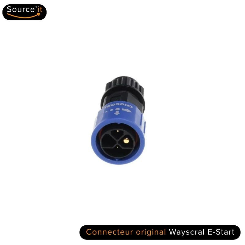 Connecteur de Chargeur Scooter électrique Wayscral E-Start 60V 5A - Source'IT