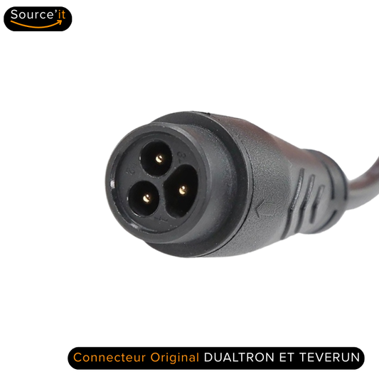 Conector de Cargador Teverun Fighter Mini PRO 60V - 67,2V 2A - Source'IT