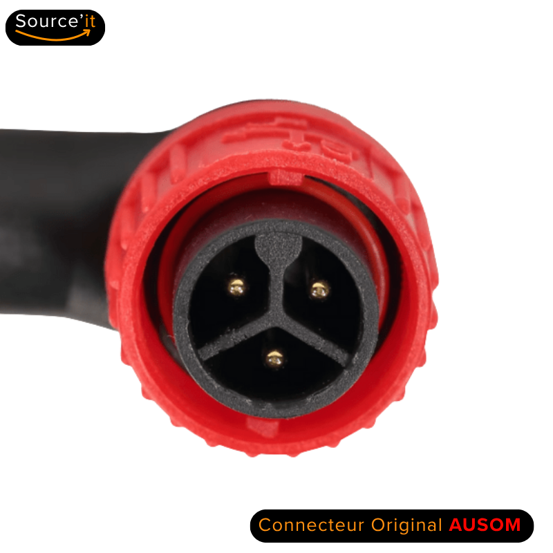 Connecteur de Chargeur Ultra Rapide Ausom L1 et Ausom L1 MAX 48V - 54,6V 5A - Source'IT