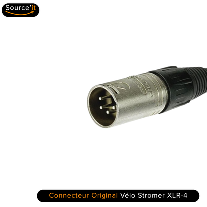 Connecteur de Chargeur Vélo électrique Stromer 36V-42V 2A XLR-4 - Source'IT