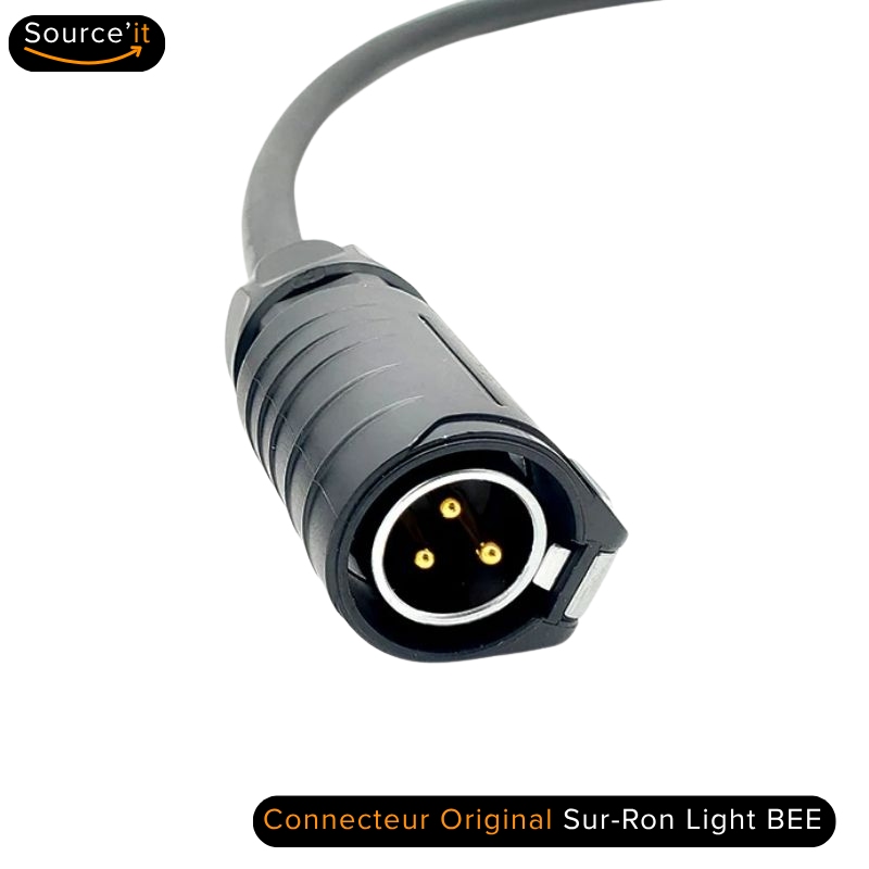 Connecteur de Chargeur sur-ron light bee 60V-67,2V 10A – Source’it