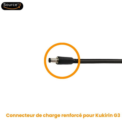 Chargeur Vélo Électrique DUOTTS F20 52V-58,8V 5A - Connecteur original DUOTTS - Source'IT