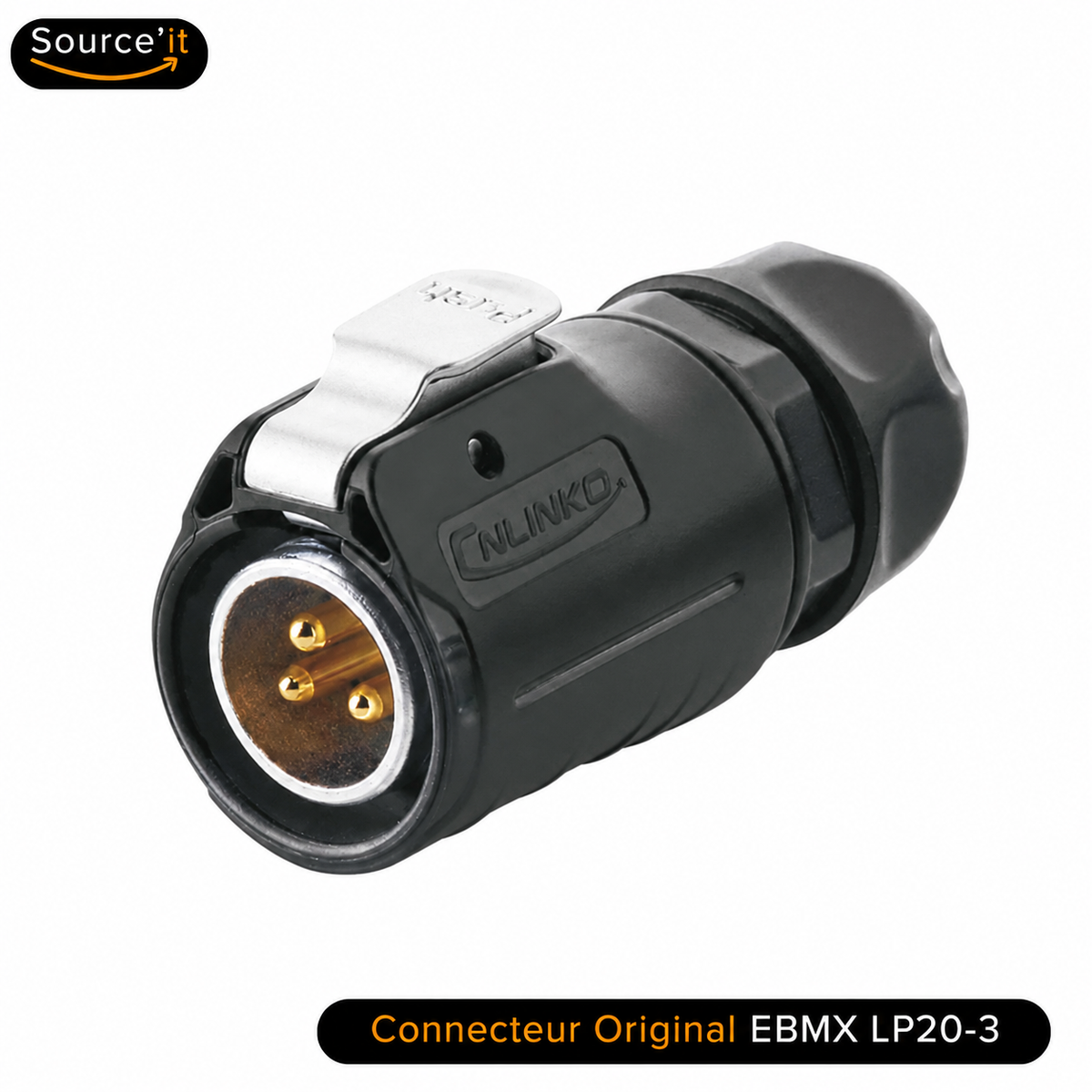 Connecteur original EBMX LP20-3 pour chargeur Sur-Ron Light Bee